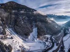 Lo stadio del salto a Predazzo
