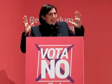 La segretaria del Pd Elly Schlein ieri a Padova per la campagna per il “no” al referendum