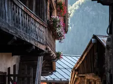 Uno scorcio di Forsenighe in Val di Zoldo