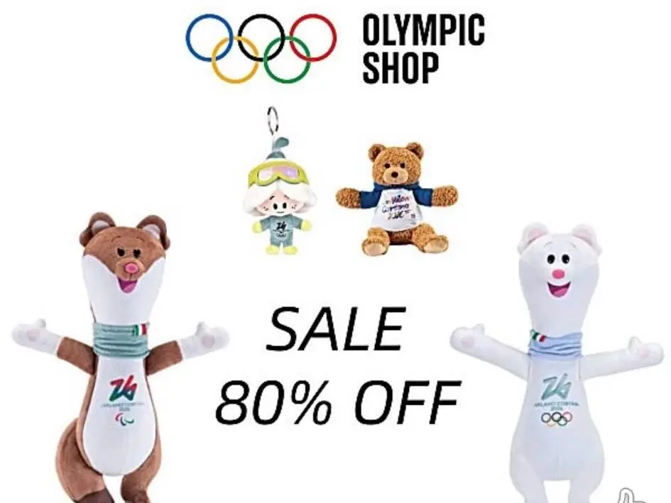 Gli sconti sul sito "truffa" delle Olimpiadi Milano Cortina dove viene venduto il merchandise ufficiale dei Giochi, con sconti fino all'80%: non si tratta però del link ufficiale