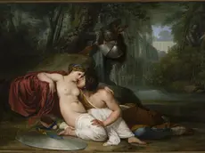 "Rinaldo e Armida" di Hayez, 1813, conservato alle Gallerie dell'Accademia