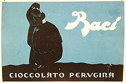 Un involucro storico dei Baci Perugina