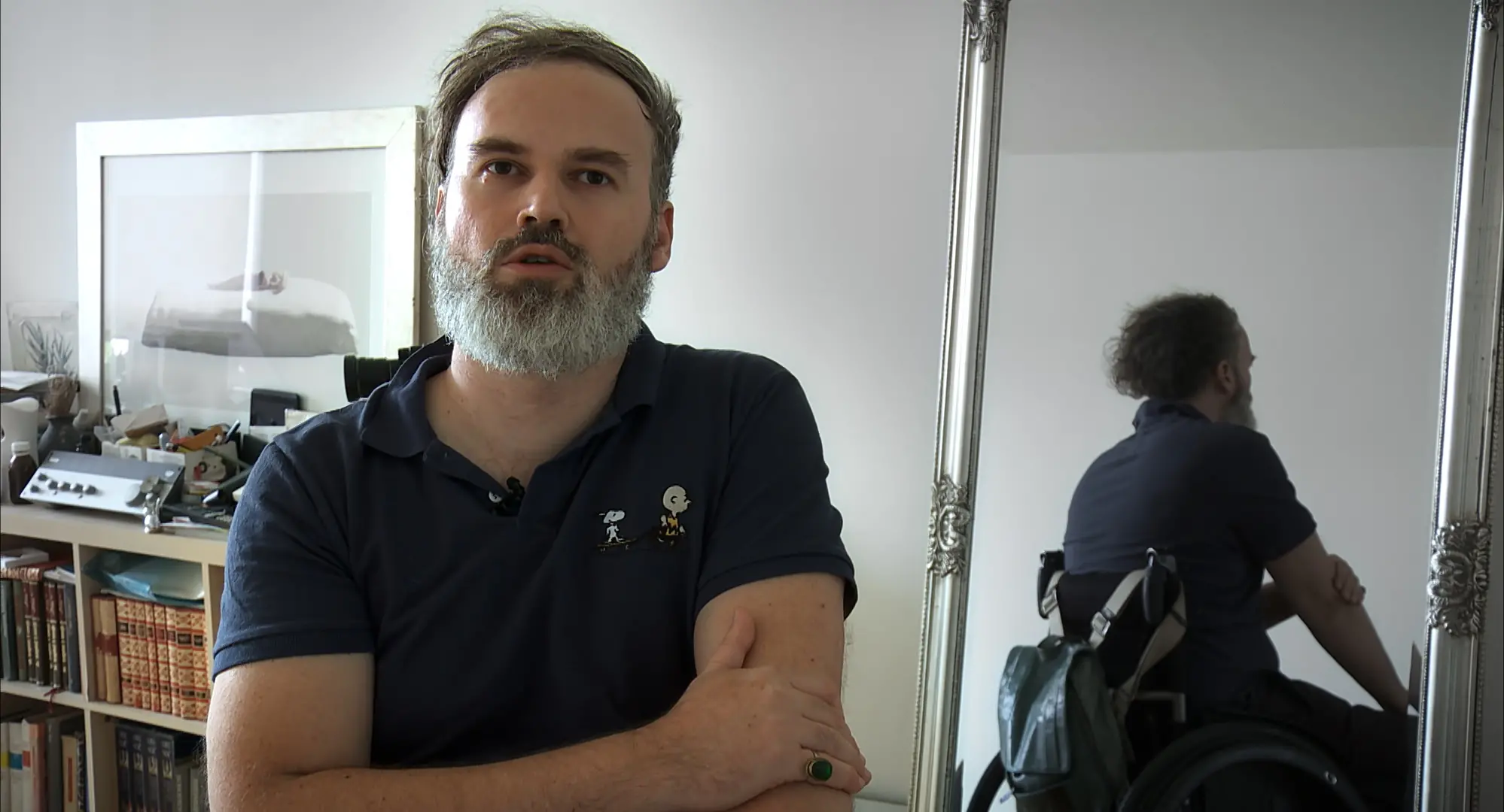 Una delle persone riprese nel film-documentario