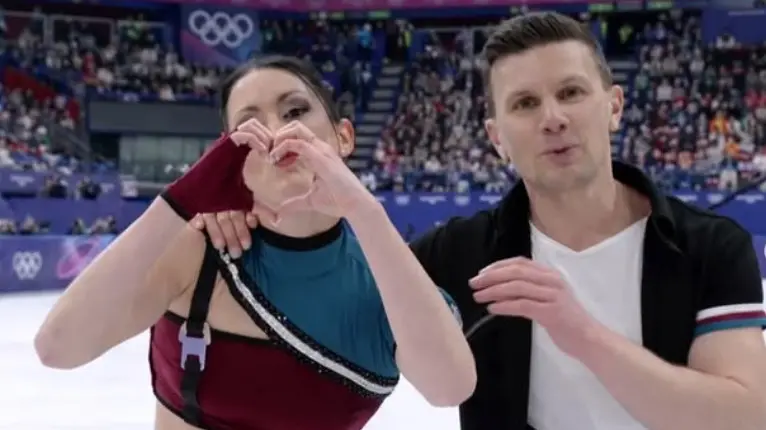 I pattinatori Charlène Guignard e Marco Fabbri: coppia nella vita