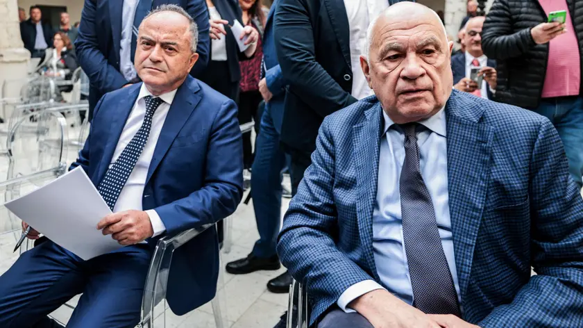 Il ministro Nordio (a destra) con Nicola Gratteri