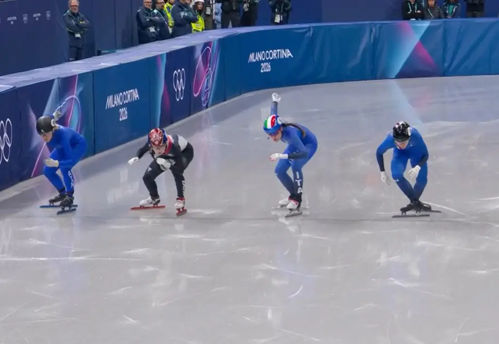 Short track la partenza con le azzurre
