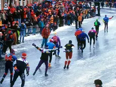 Edizione del 1997: l'ultima volta che si è svolta la Elfstedentocht