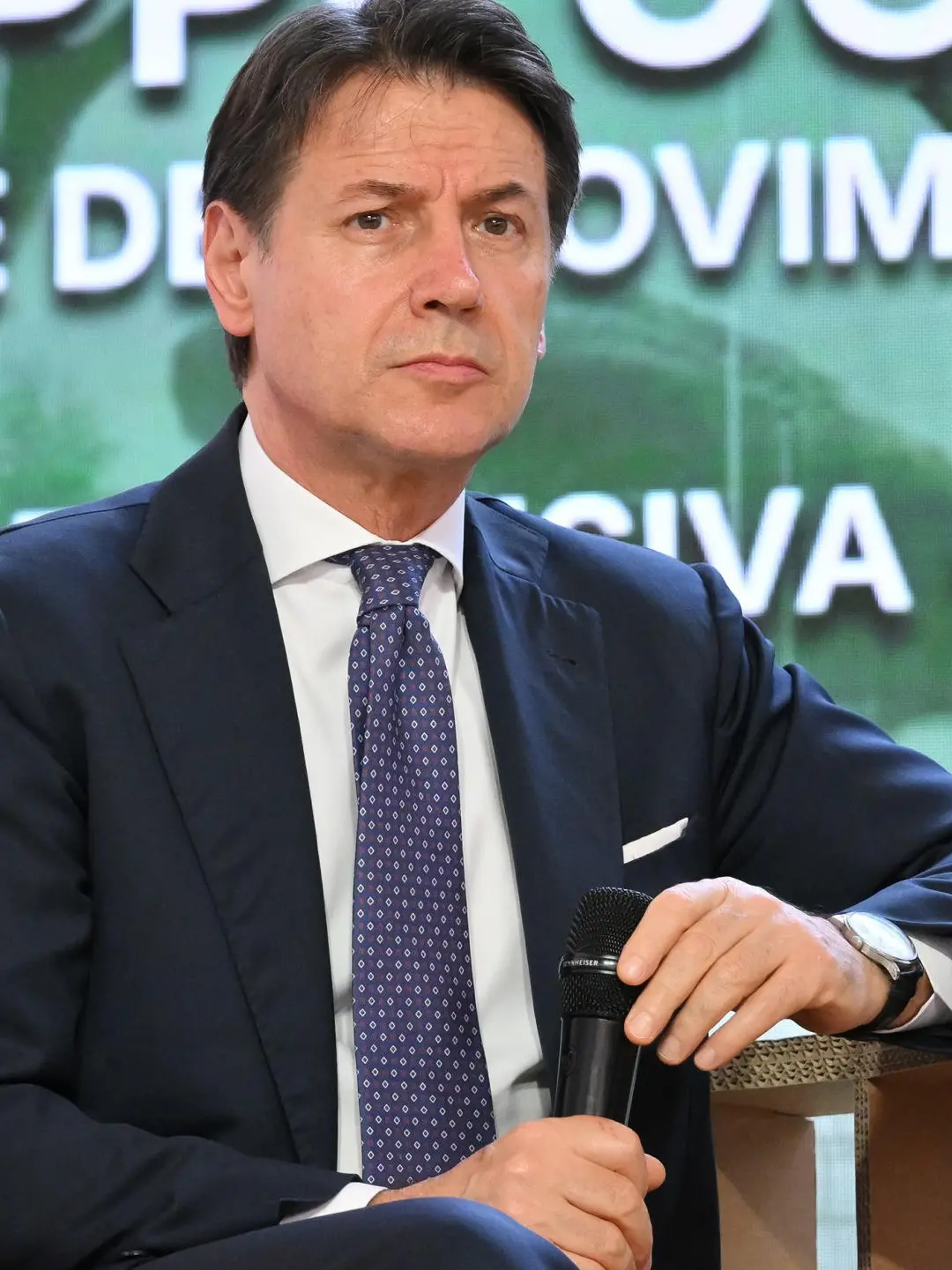 Giuseppe Conte, leader del Movimento 5 Stelle
