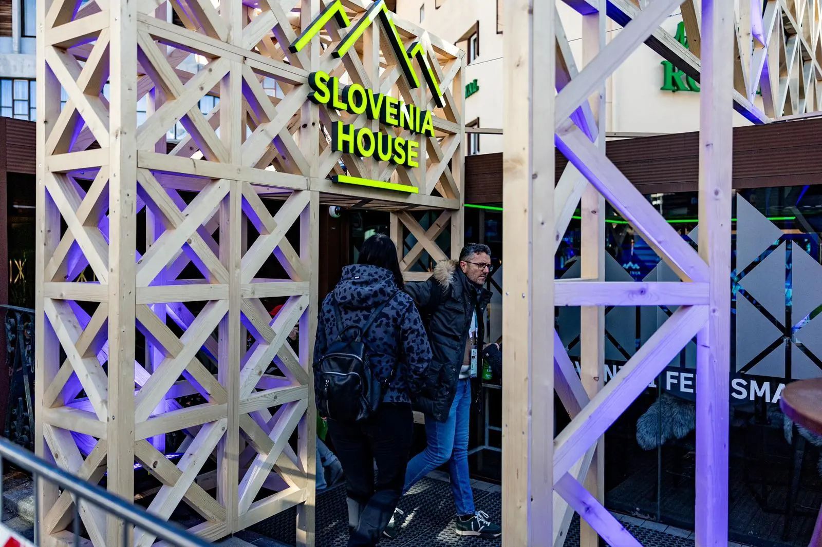 Casa Slovenia, in pieno centro a Cortina