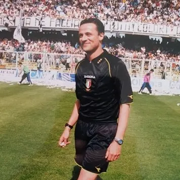 Luca Marelli durante un match