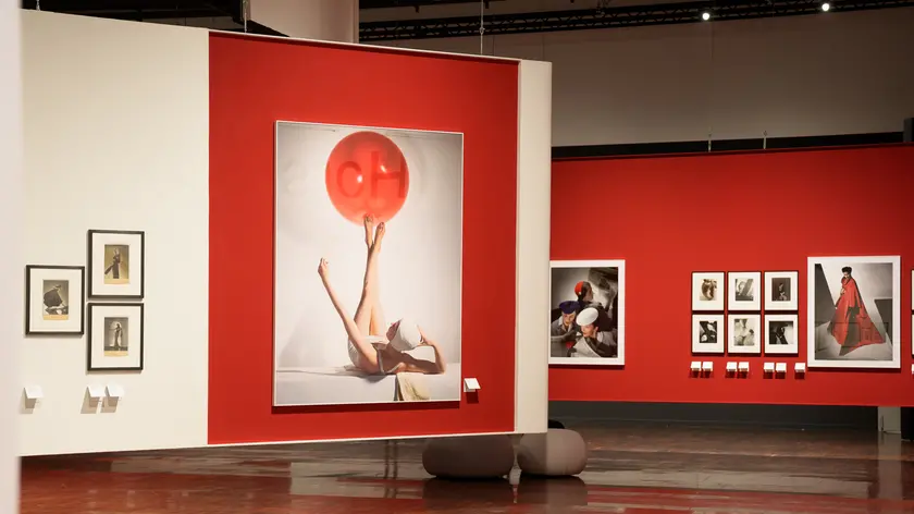 L'allestimento della mostra (foto Andrea Avezzù)