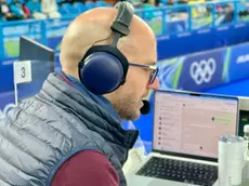 Stefano Rizzato, la voce ufficiale del curling olimpico