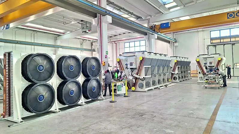 Lo stabilimento ex Refrion di Talmassons, acquisito nel 2022 dalla multinazionale lombarda Lu-Ve