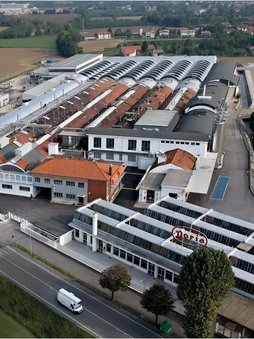 Lo stabilimento Bauli (marchio Doria) di Orsago