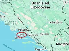 L'isola di Brač si trova a sud di Spalato, sulla costa della Dalmazia