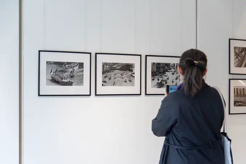 L'allestimento della mostra