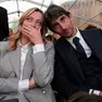 Giorgia Meloni assieme a Giovanni Donzelli (foto Ansa)