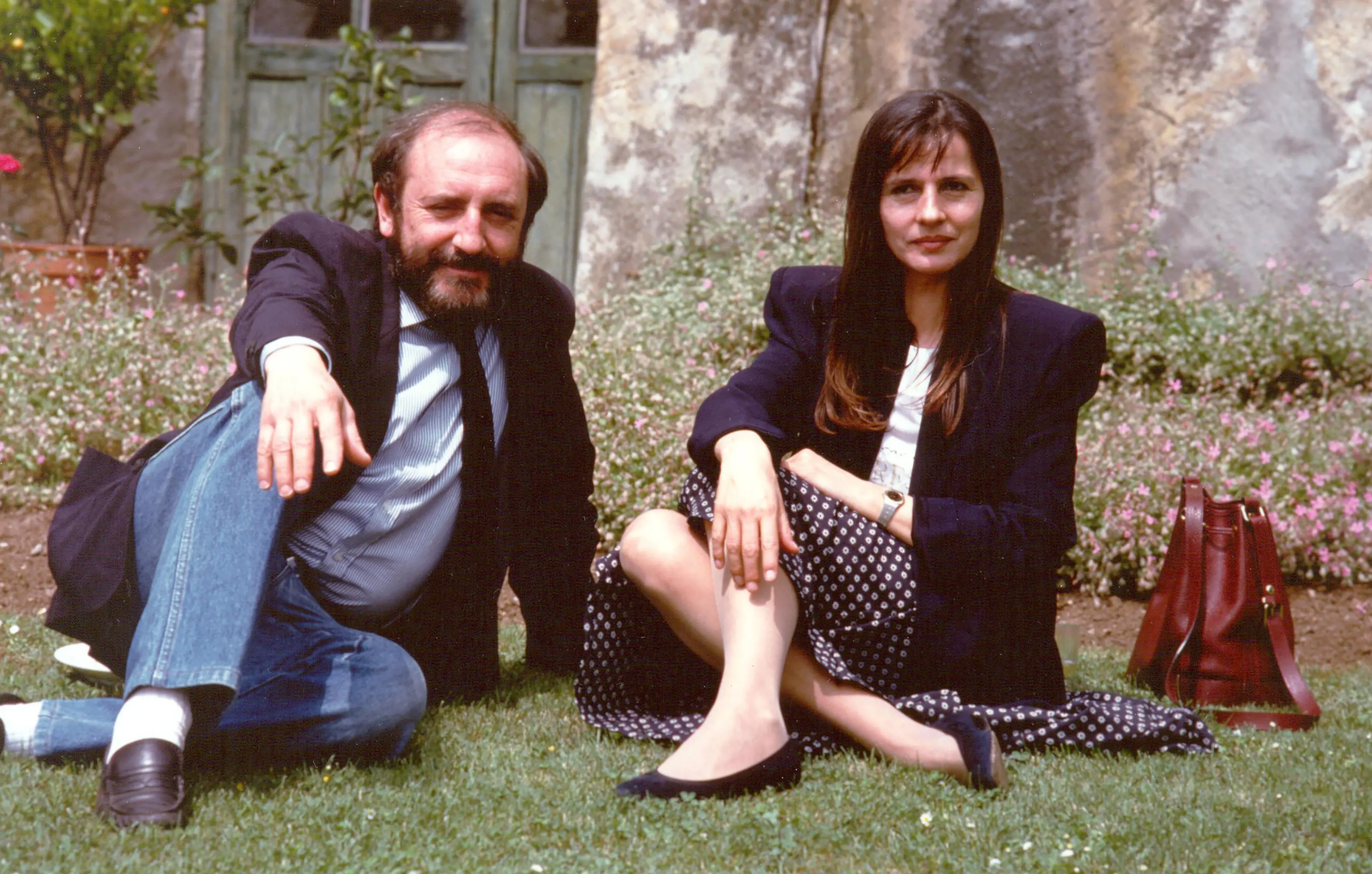 Il filosofo e psicoanalista Umberto Galimberti, 83 anni, con la moglie Tatjana Simonič, morta nel 2008