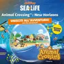 A Gardaland Sea Life arriva Animal Crossing: New Horizons