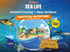 A Gardaland Sea Life arriva Animal Crossing: New Horizons