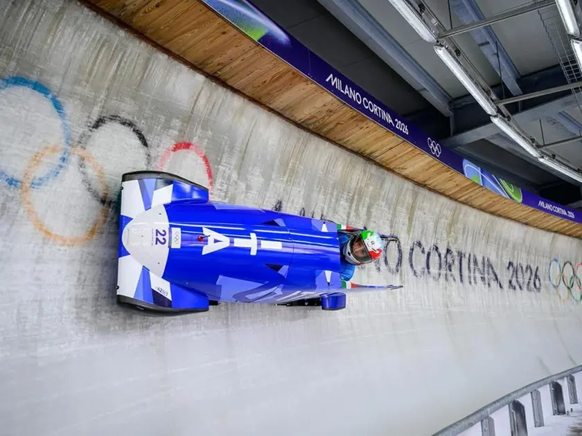 La pista da bob di Cortina, simbolo dei Giochi Invernali appena conclusi