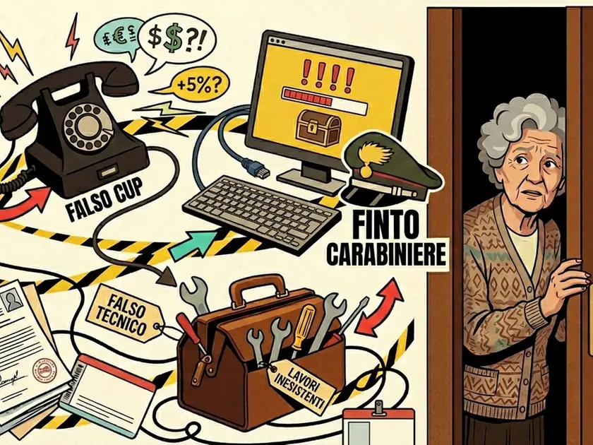 Le truffe telematiche sono in costante aumento