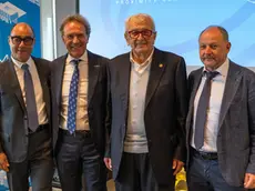 Da sinistra Vittorio, Massimo, Giancarlo (mancato lo scorso anno) e Roberto Pavin