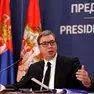 Il presidente serbo Aleksandar Vučić