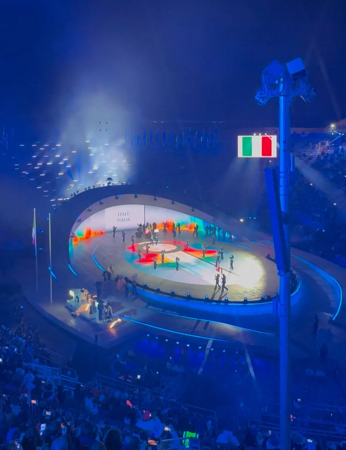 Cerimonia di apertura all'Arena di Verona