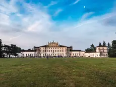 L'esterno di Villa Manin a Passariano, dove è ospitata la mostra