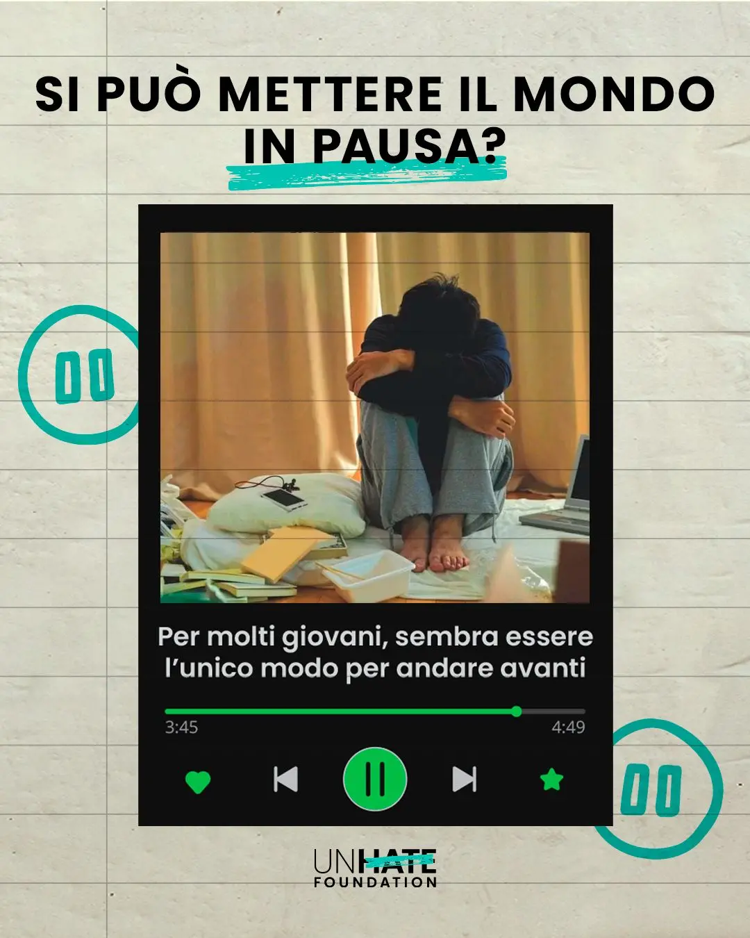 Una campagna di sensibilizzazione di Unhate Foundation