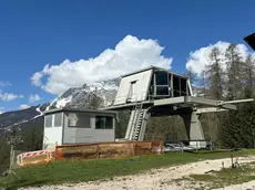 La partenza dell’ex impianto di risalita Col Tondo-Mietres di Cortina