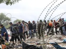 Migranti lungo la Rotta balcanica in un’immagine d’archivio