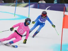 Chiara Mazzel in coppia con la storica guida Fabrizio Casal