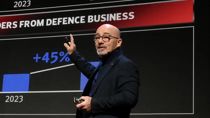 Roberto Cingolani, ad di Leonardo,giovedì a Roma