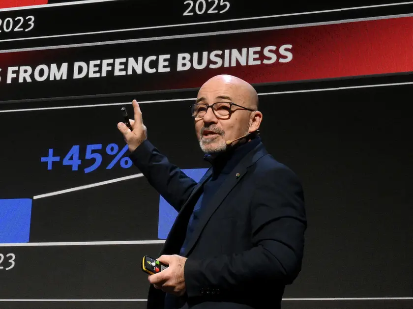 Roberto Cingolani, ad di Leonardo,giovedì a Roma