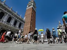 Venezia, Turisti in città. Piazza San Marco