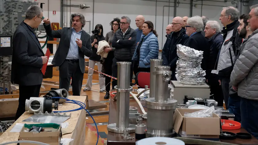 Le visite guidate all'interno dei laboratori del Consorzio Rfx