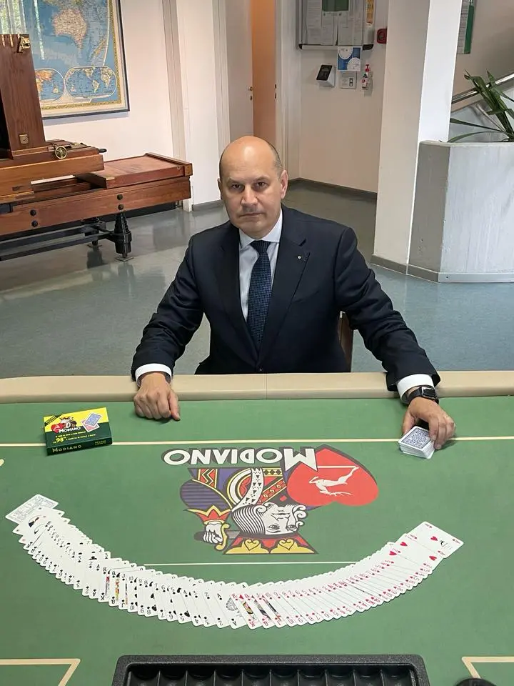 Il presidente della Modiano Stefano Crechici