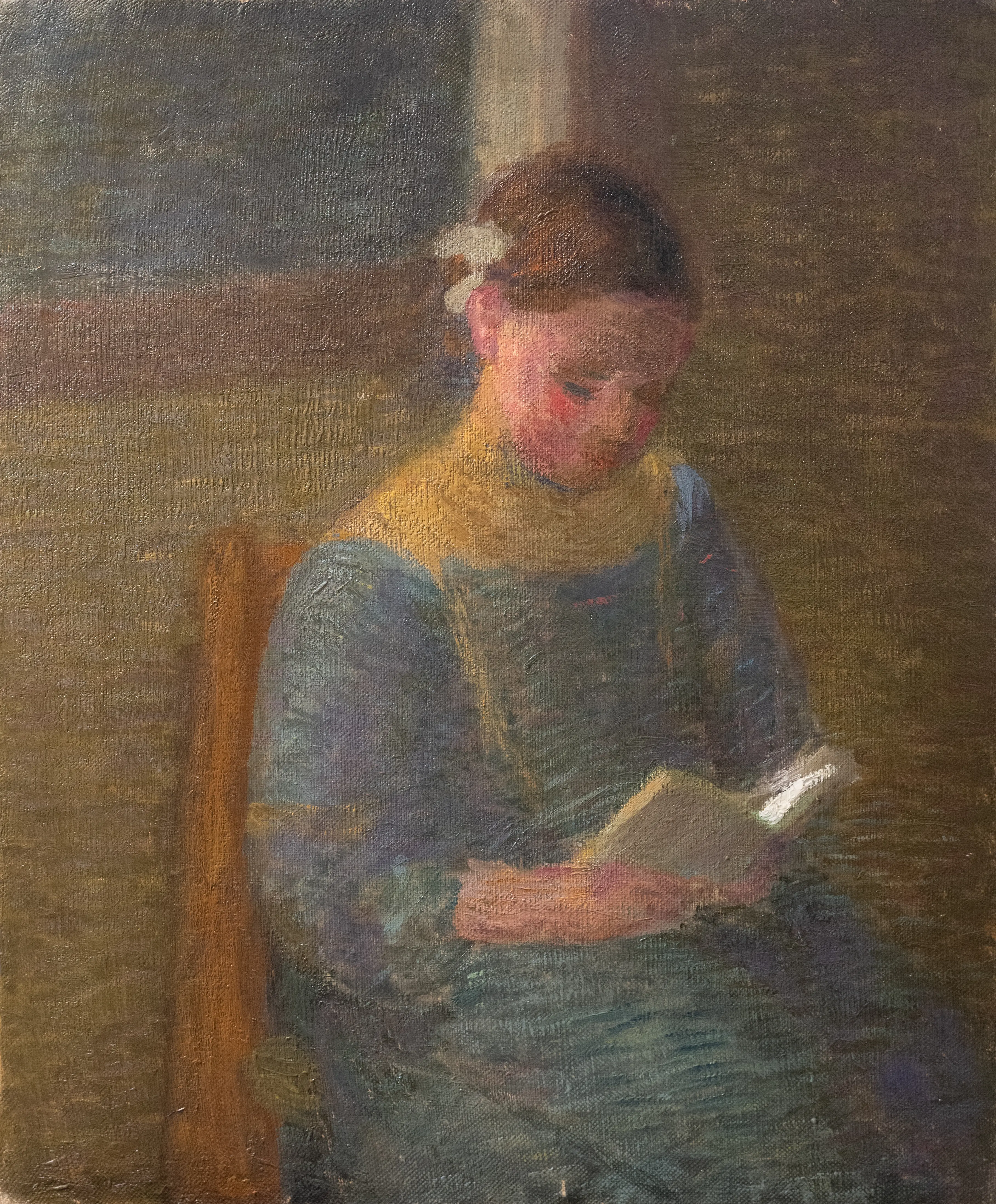 Una delle opere in mostra di Nino Springolo