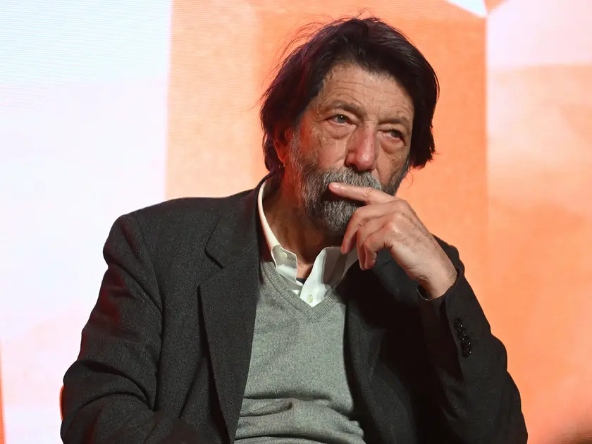 Il filosofo veneziano Massimo Cacciari