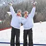Giacomo Bertagnolli, con la guida Andrea Ravelli, conquista la medaglia d'oro nello slalom paralimpico di Milano Cortina