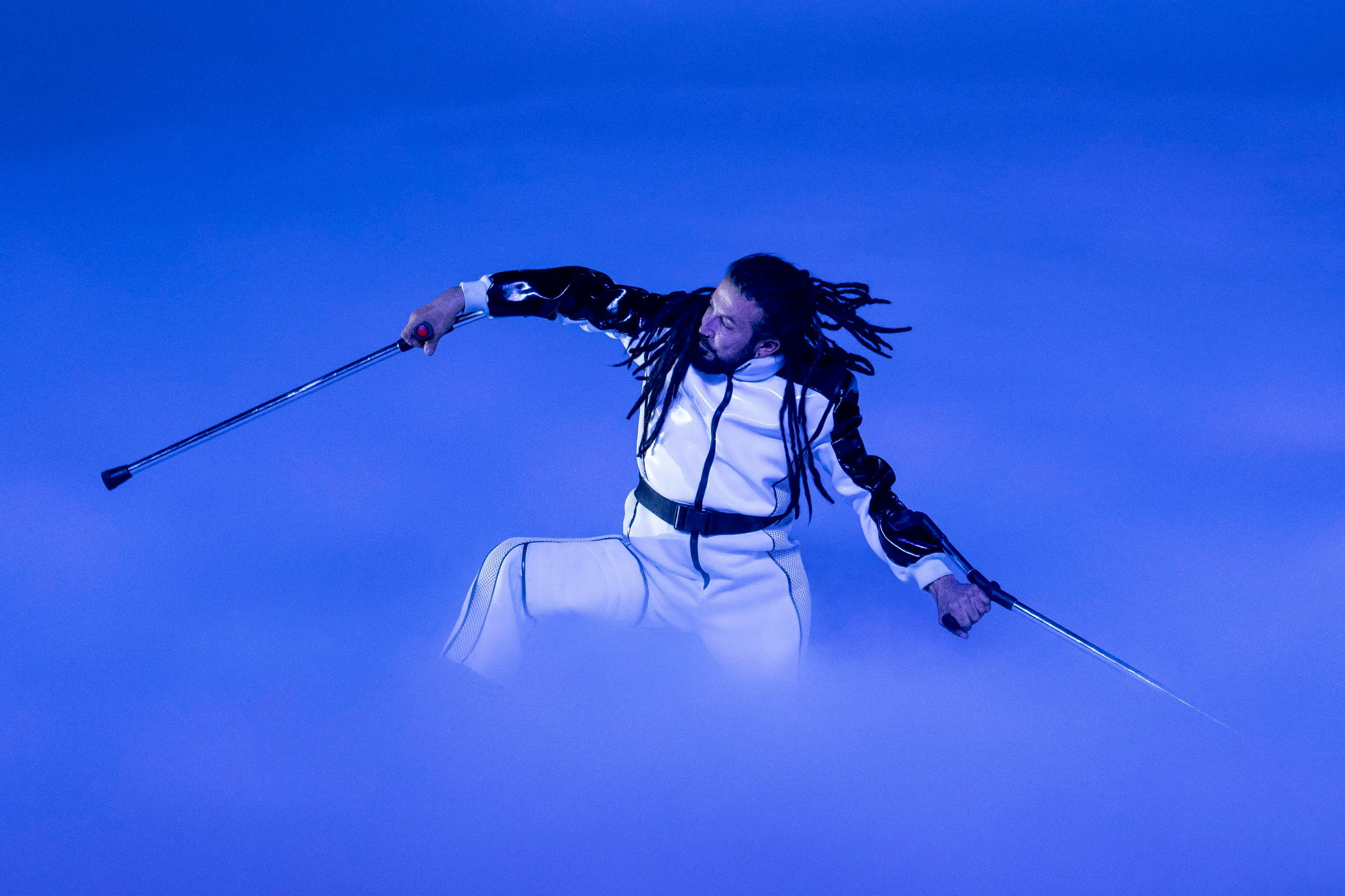 La cerimonia di chiusura a Cortina