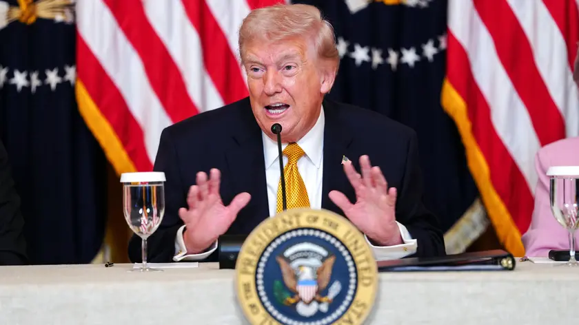 Donald Trump (foto Epa)