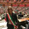 Cristina Andretta quando era sindaco di Vedelago invitata alla Camera con l'Anci