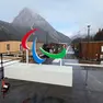 Il villaggio Olimpico a Cortina