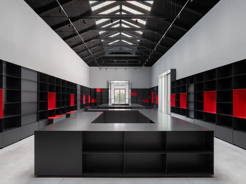 Il padiglione centrale restaurato