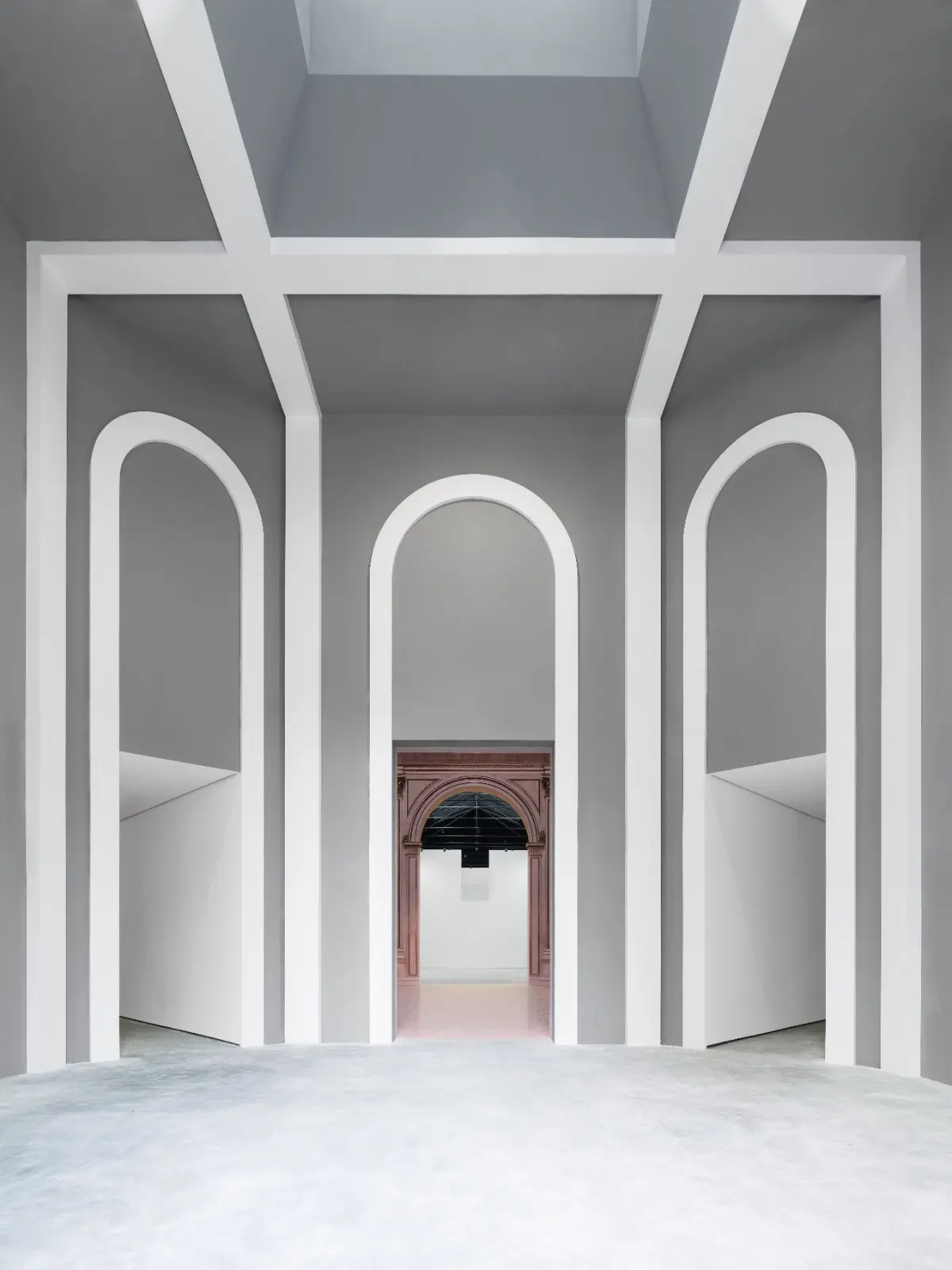 Il padiglione centrale restaurato