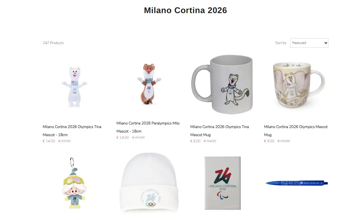 Alcuni degli sconti presenti su uno dei siti replica