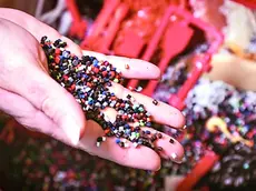 I polimeri di plastica ottenuti dal riciclo degli scarponi